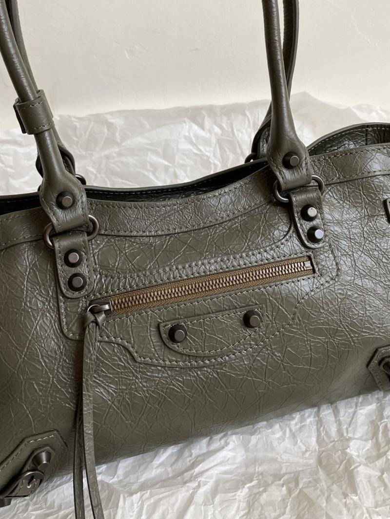 Balenciaga East-west Le City Bag Green 845704