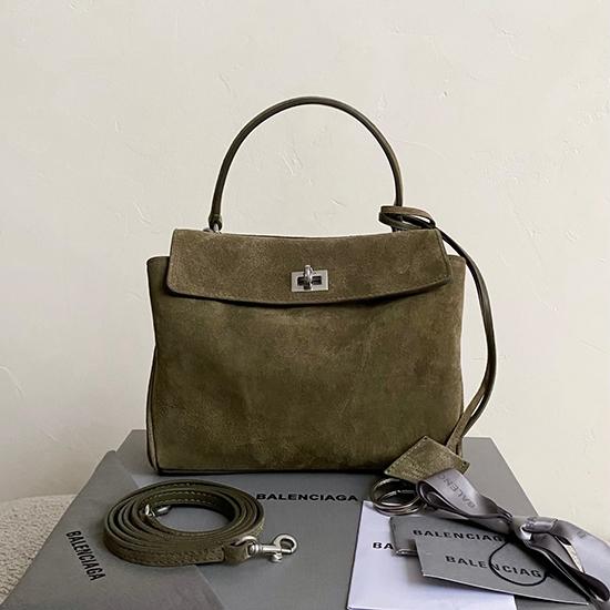 Balenciaga Rodeo Mini Handbag Khaki B795456