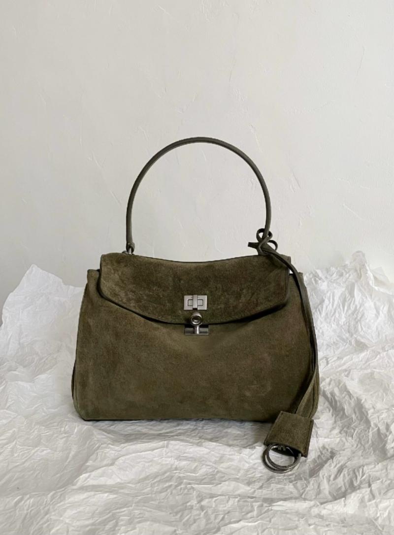 Balenciaga Rodeo Small Handbag Khaki B789779