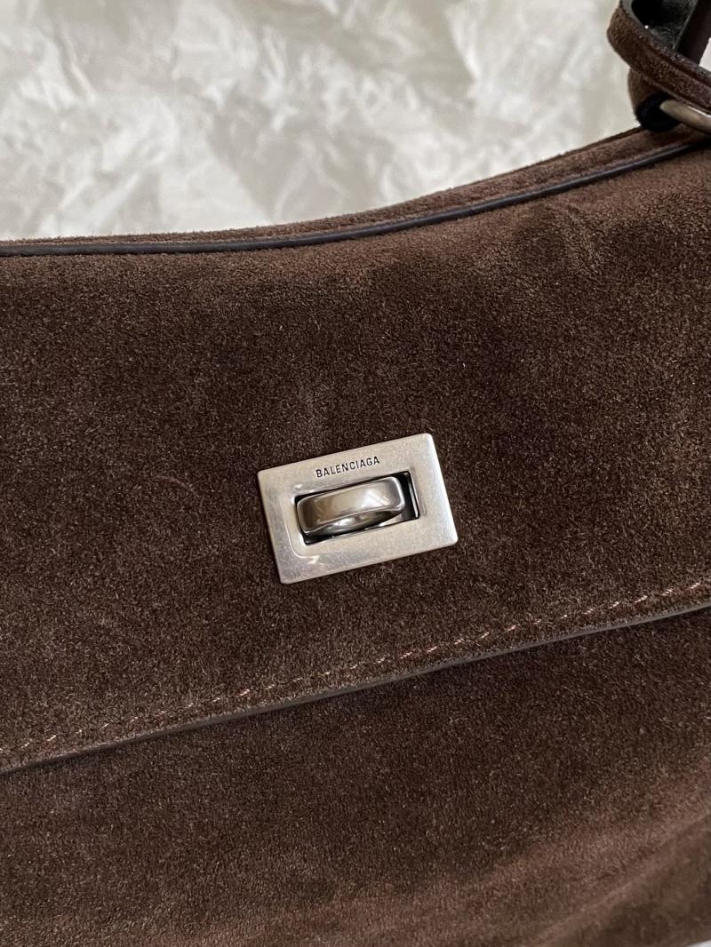 Balenciaga Rodeo Small Handbag Dark Brown B789779