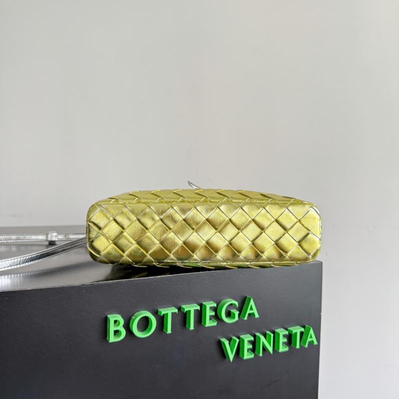 Bottega Veneta Bang Bang Vanity Case Silver Yellow B789109
