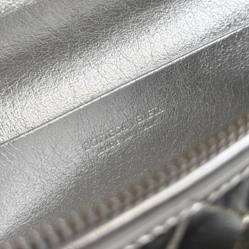 Bottega Veneta Bang Bang Vanity Case Silver Yellow B789109