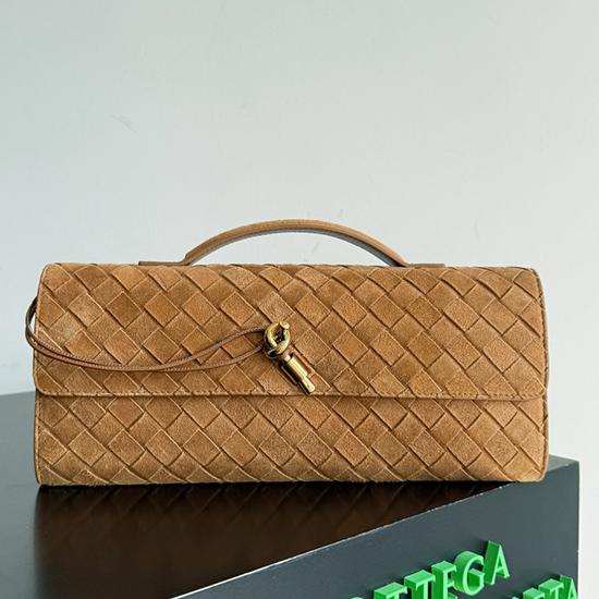 Bottega Veneta Long Clutch Andiamo Amber 741511