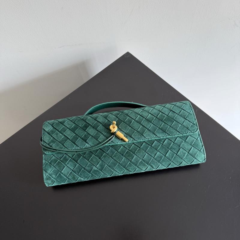 Bottega Veneta Long Clutch Andiamo Emerald green 741511
