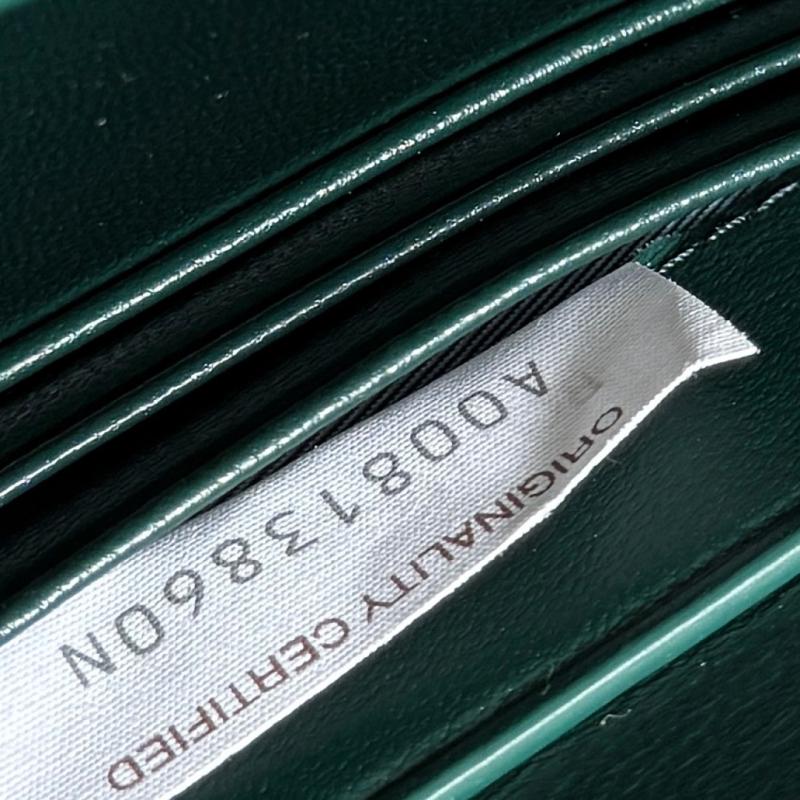 Bottega Veneta Long Clutch Andiamo Emerald green 741511