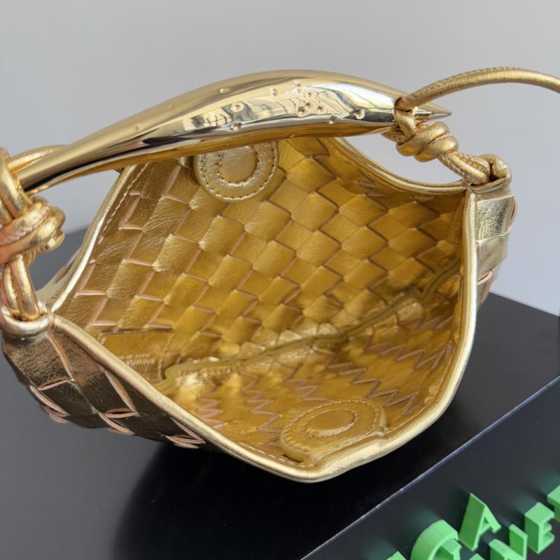 Bottega Veneta Mini Sardine Gold B744267