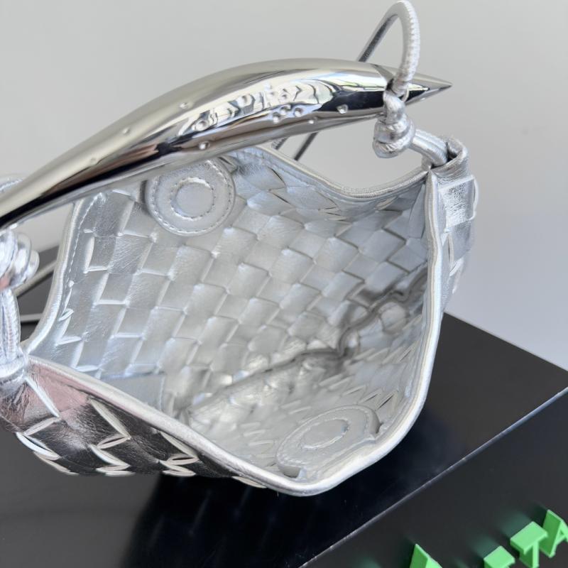 Bottega Veneta Mini Sardine Silver B744267