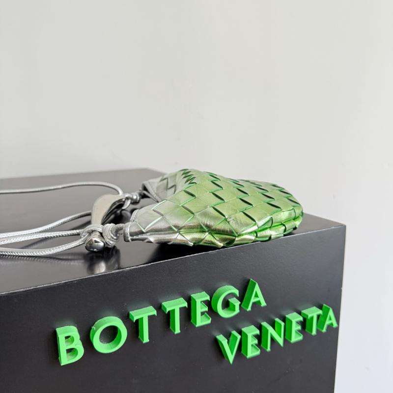 Bottega Veneta Mini Sardine Silver Green B744267