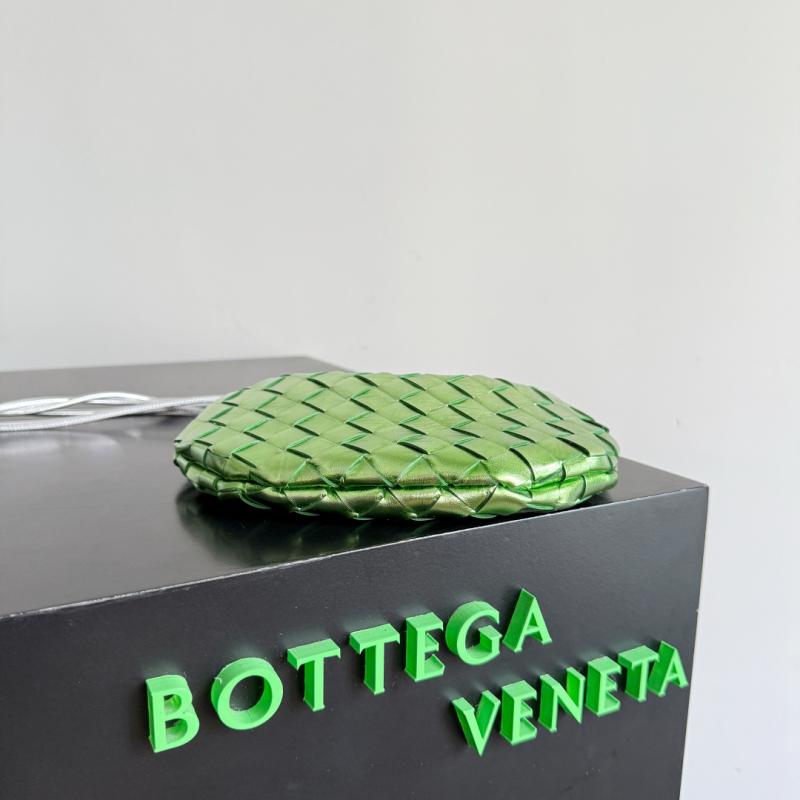 Bottega Veneta Mini Sardine Silver Green B744267