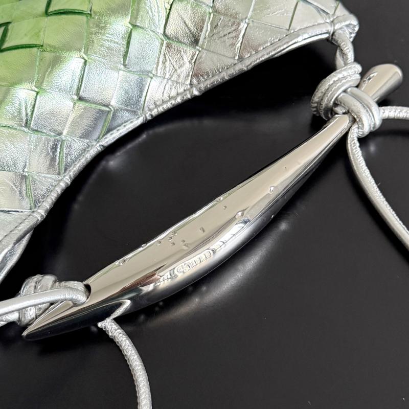 Bottega Veneta Mini Sardine Silver Green B744267