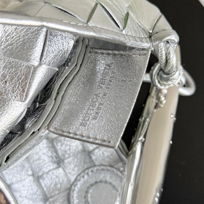 Bottega Veneta Mini Sardine Silver Green B744267