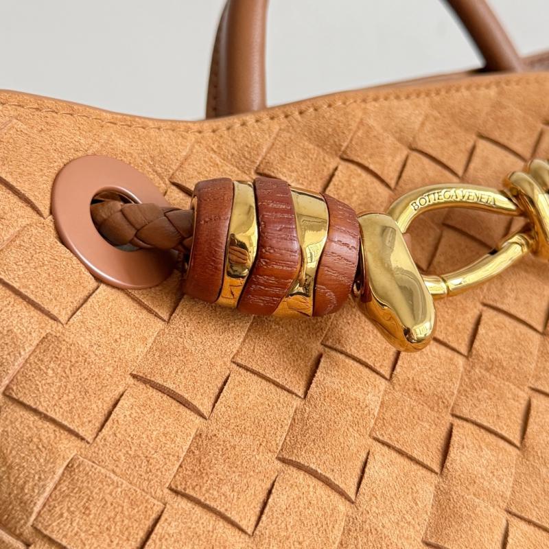 Bottega Veneta Suede Small Andiamo Amber 743568