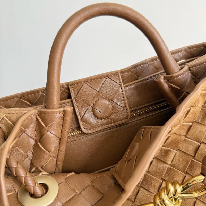 Bottega Veneta Suede Small Andiamo Amber B743568