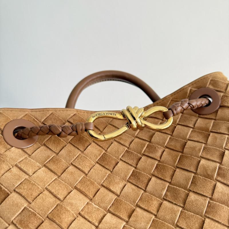 Bottega Veneta Suede Small Andiamo Amber B743568