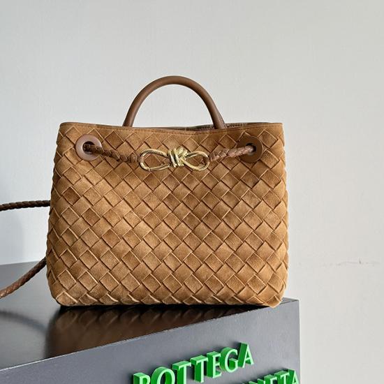 Bottega Veneta Suede Small Andiamo Amber B743568 Bottega Veneta Suede Small Andiamo Amber B743568
