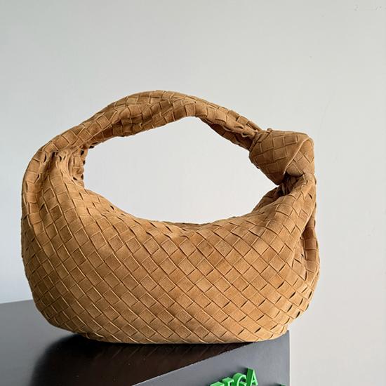 Bottega Veneta Suede Jodie Amber 600261 Bottega Veneta Suede Jodie Amber 600261