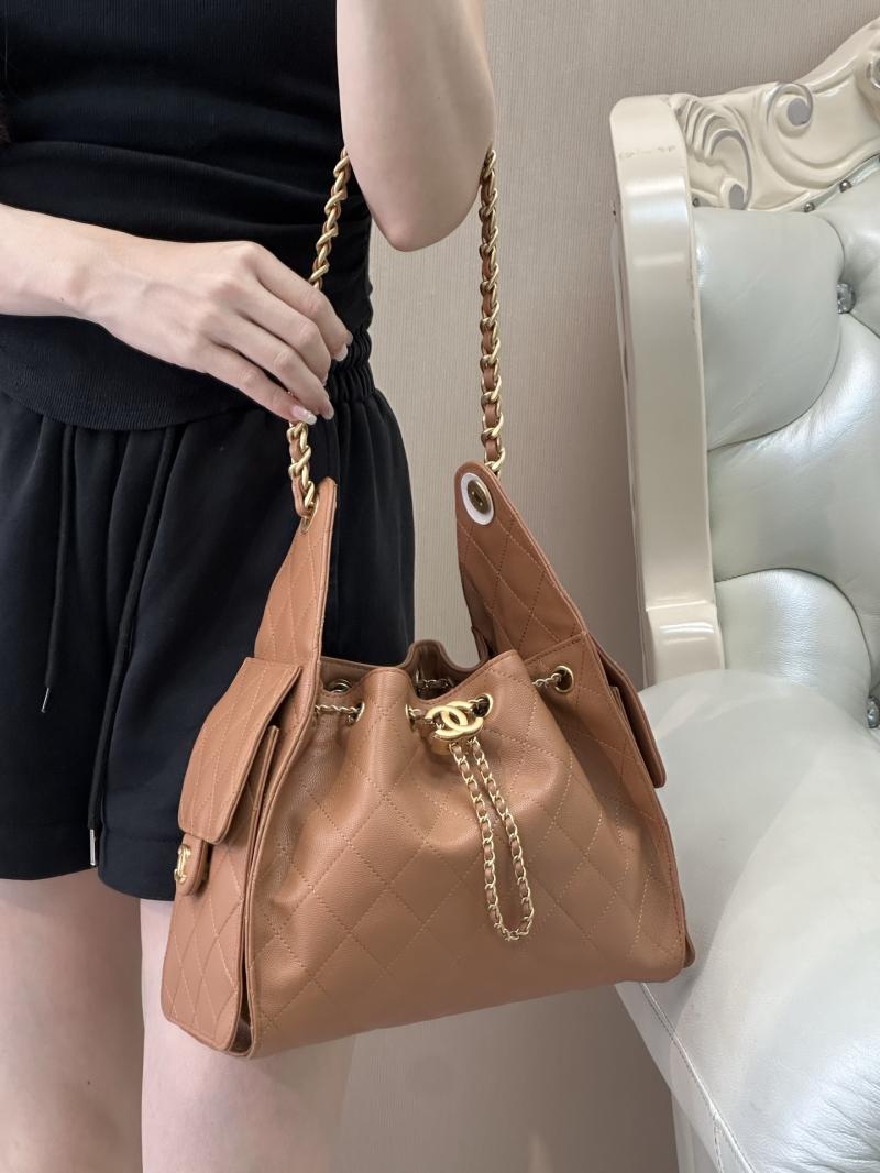 Chanel 25 Small Handbag Camel AS5293