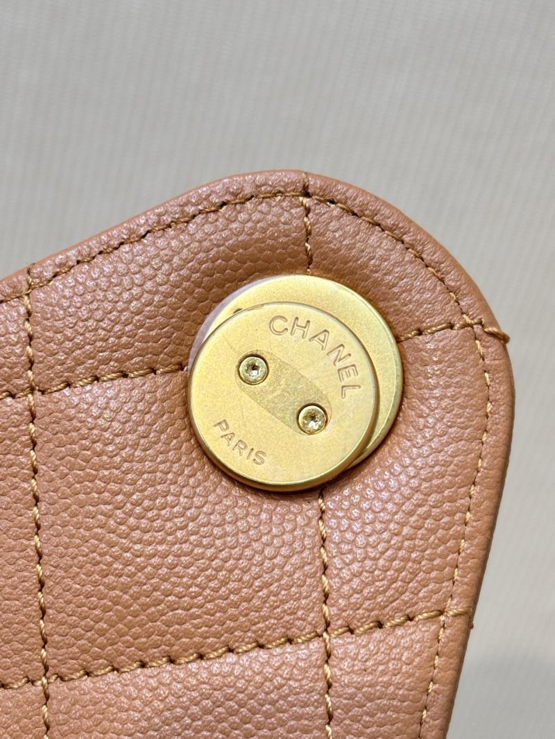 Chanel 25 Small Handbag Camel AS5293