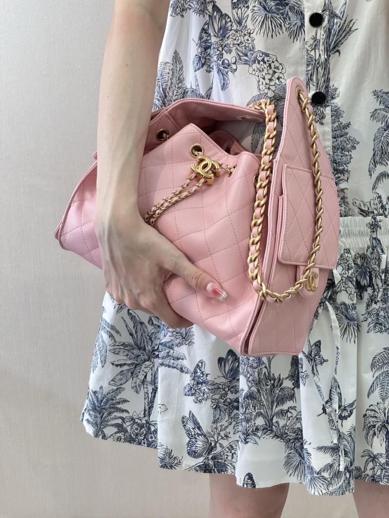 Chanel 25 Small Handbag Cherry AS5293