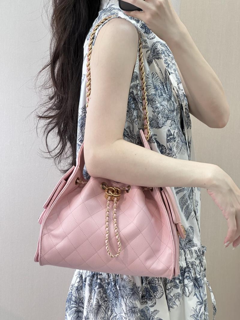 Chanel 25 Small Handbag Cherry AS5293