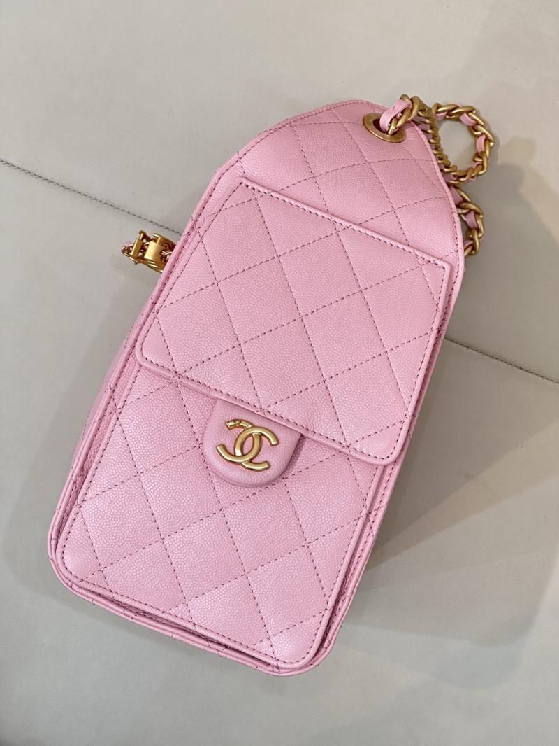Chanel 25 Small Handbag Cherry AS5293