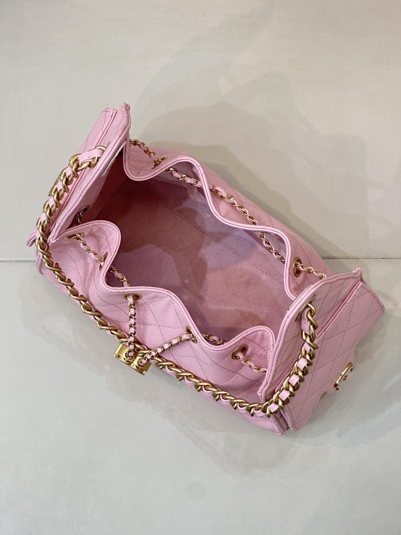 Chanel 25 Small Handbag Cherry AS5293