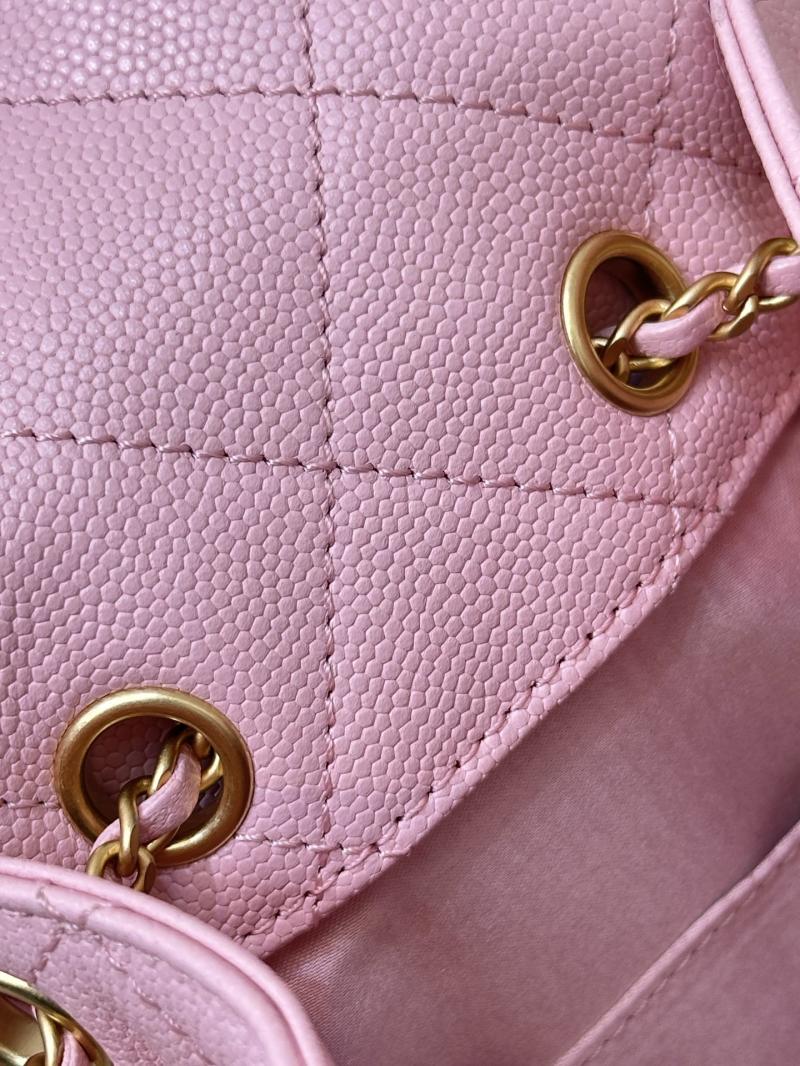 Chanel 25 Small Handbag Cherry AS5293