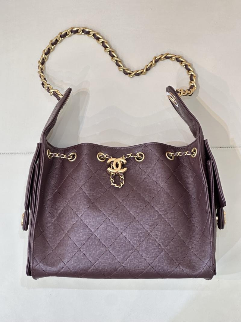 Chanel 25 Small Handbag Coffee AS5293