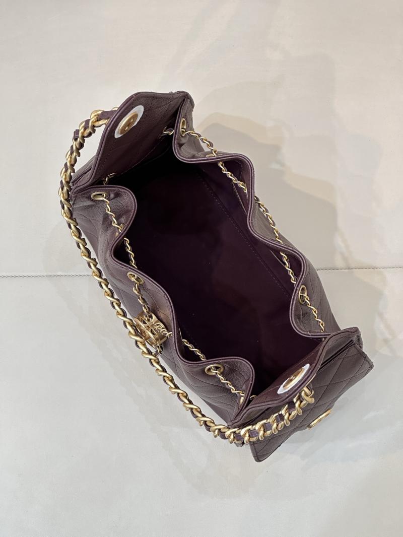 Chanel 25 Small Handbag Coffee AS5293