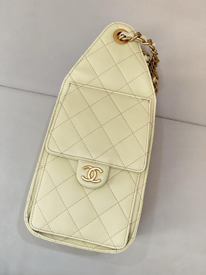 Chanel 25 Small Handbag Yellow AS5293