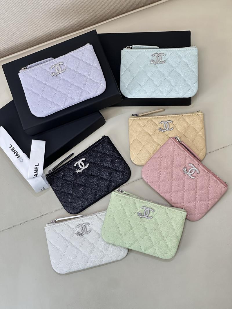 Chanel Grained Calfskin Wallet AP4811