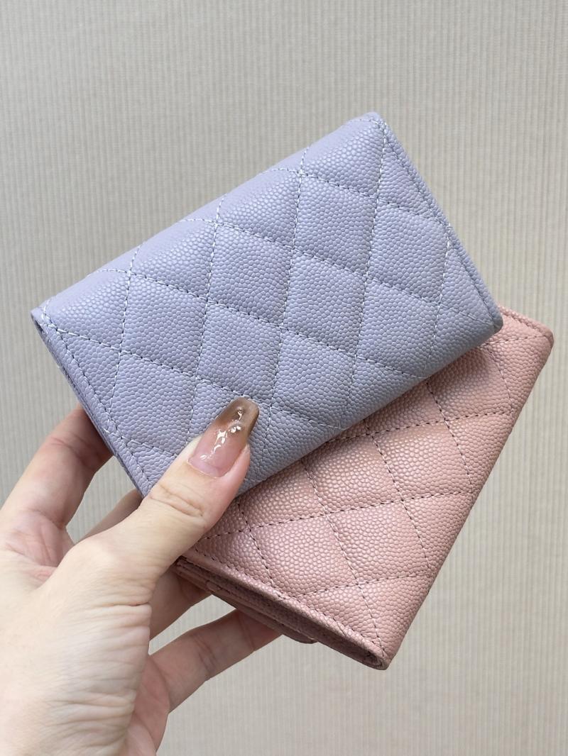 Chanel Grained Calfskin Wallet AP4812