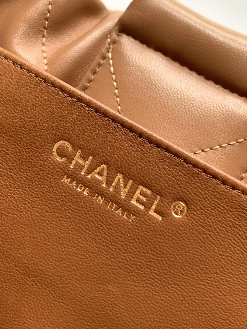 Chanel Lambskin Bow bag Camel AS5851
