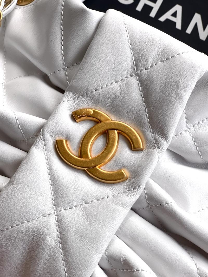 Chanel Lambskin Bow bag White AS5851