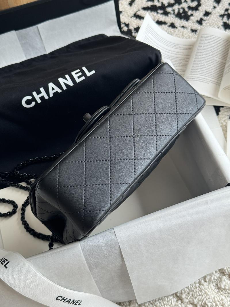 Chanel Lambskin Mini Flap Bag AS2431 Black