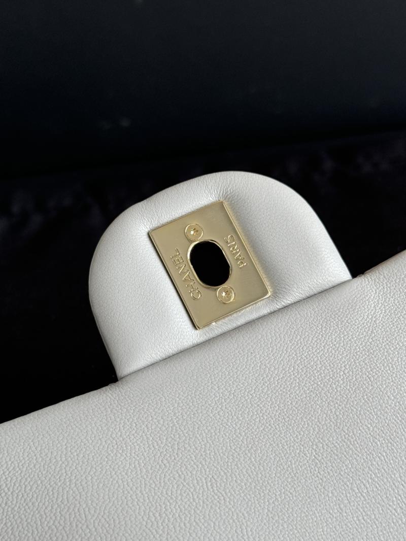 Chanel Lambskin Mini Flap Bag Grey AS2431