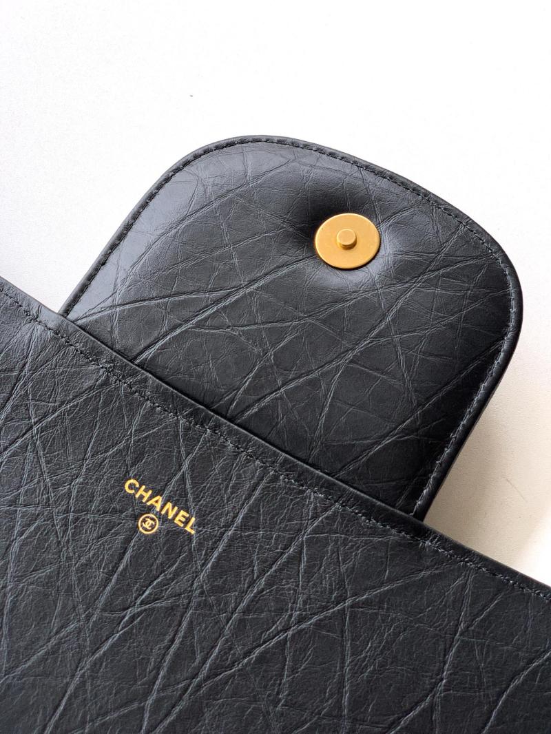 Chanel Large Clutch Black AS2511