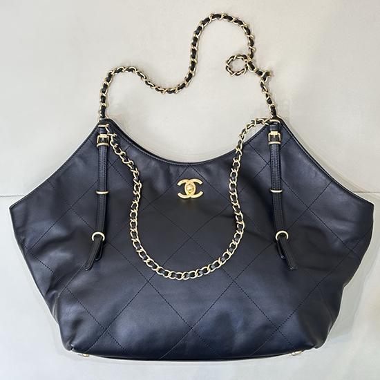 Chanel Large Shopping Bag Black AS5466 Chanel Large Shopping Bag Black AS5466
