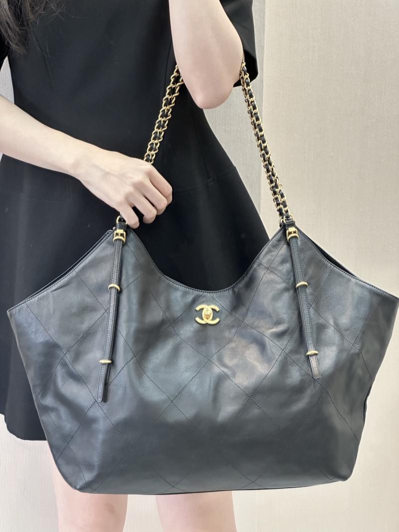 Chanel Maxi Shopping Bag Black AS5463