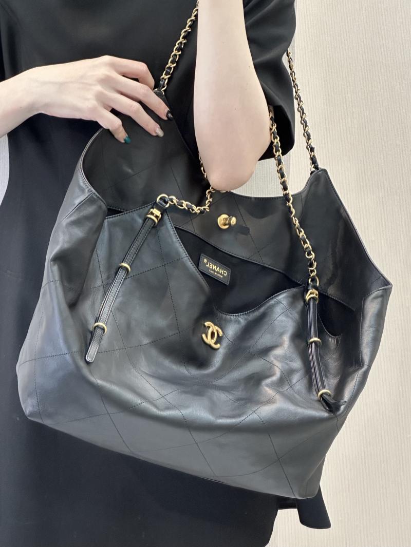 Chanel Maxi Shopping Bag Black AS5463