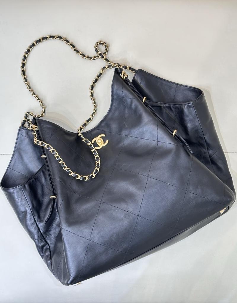 Chanel Maxi Shopping Bag Black AS5463