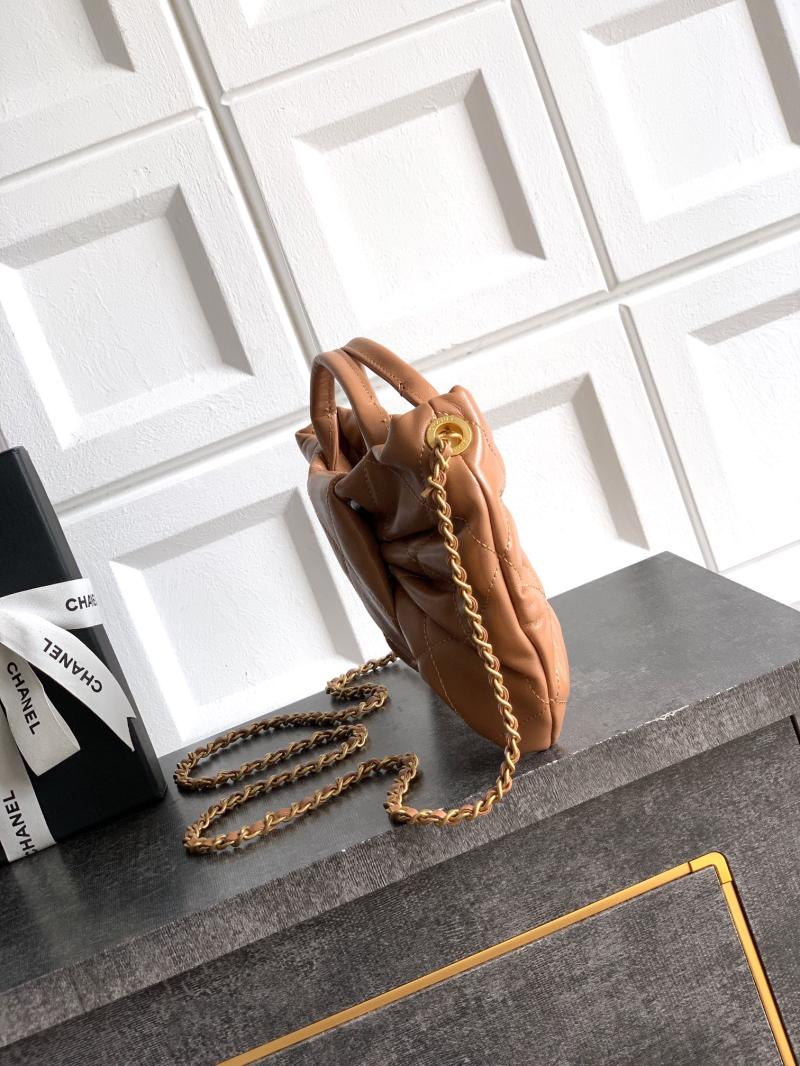 Chanel Mini Bow Bag Camel AS5849