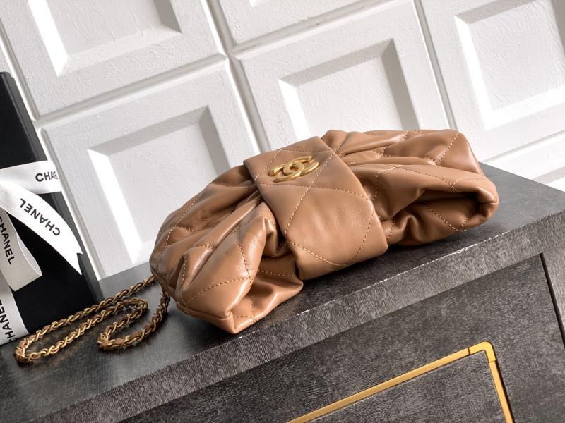 Chanel Mini Bow Bag Camel AS5849