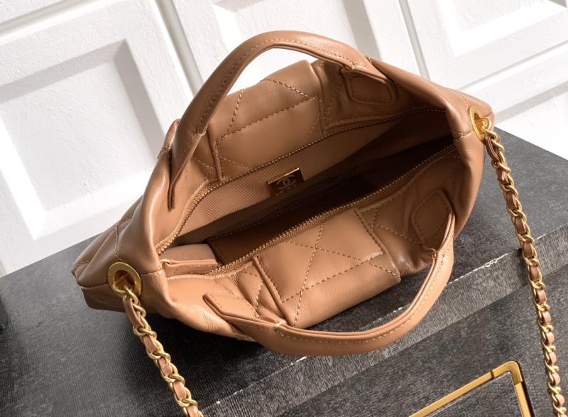 Chanel Mini Bow Bag Camel AS5849
