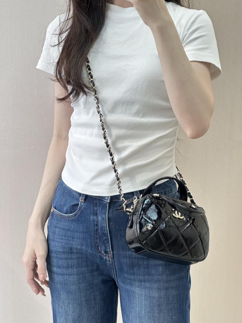 Chanel Mini Bowling Bag Black AS5536