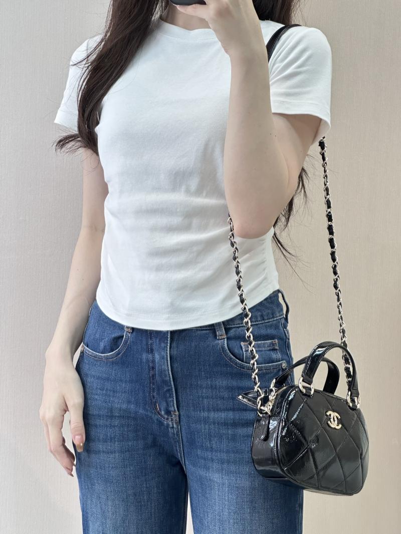 Chanel Mini Bowling Bag Black AS5536