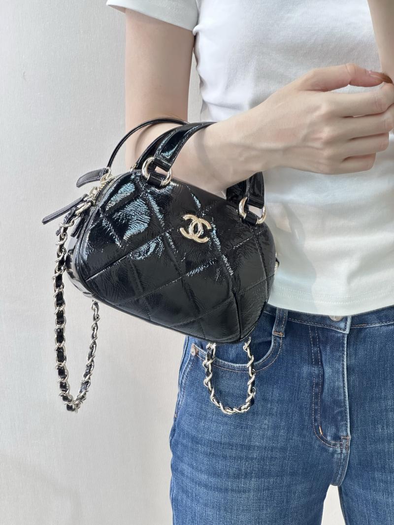Chanel Mini Bowling Bag Black AS5536