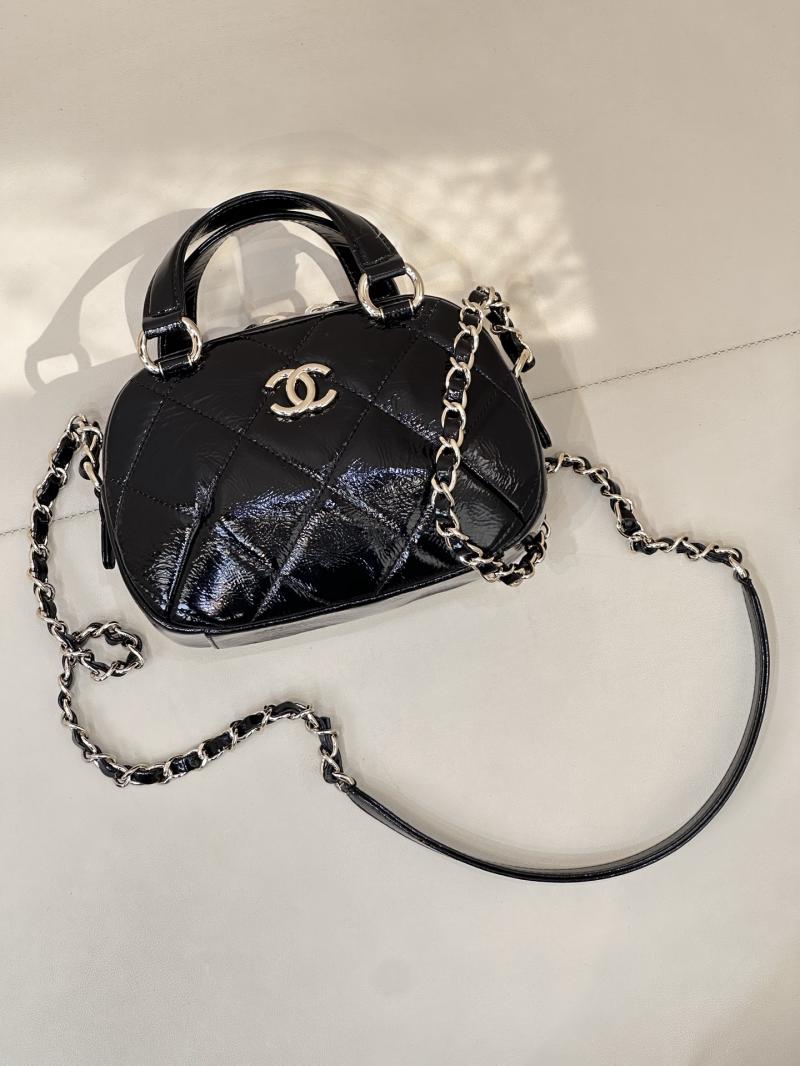 Chanel Mini Bowling Bag Black AS5536