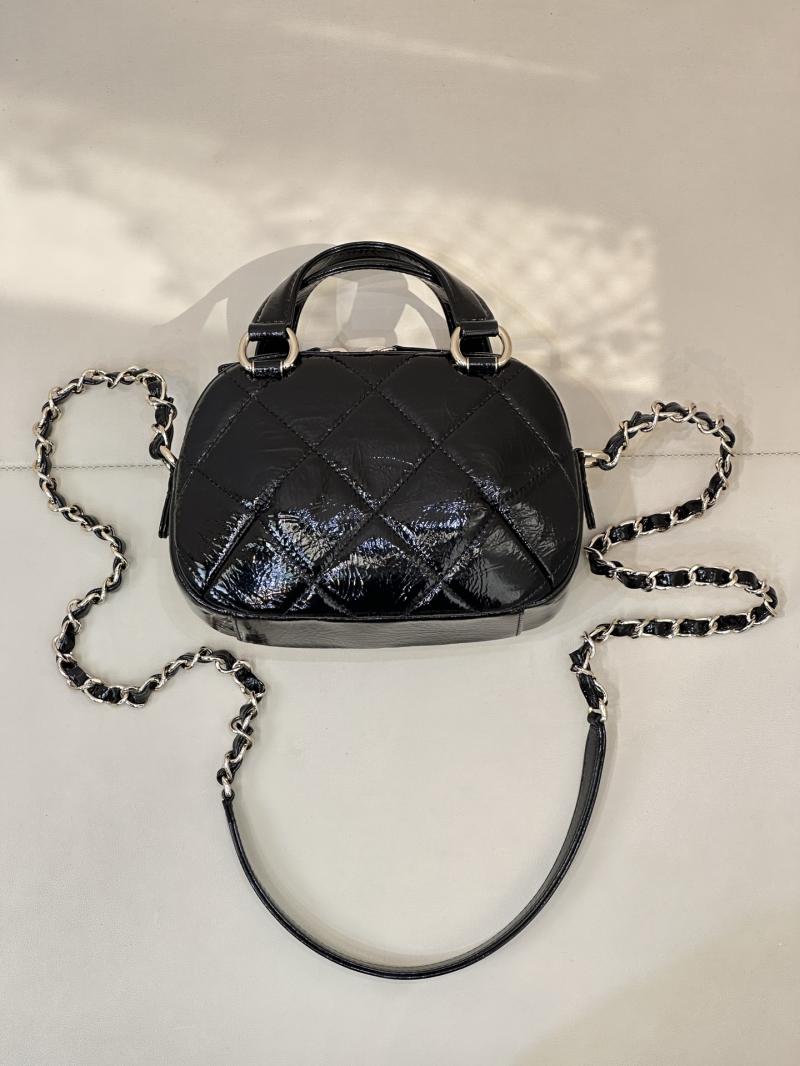 Chanel Mini Bowling Bag Black AS5536