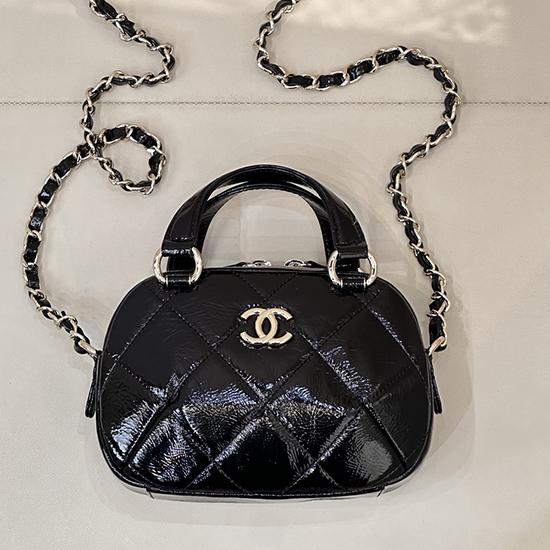 Chanel Mini Bowling Bag Black AS5536